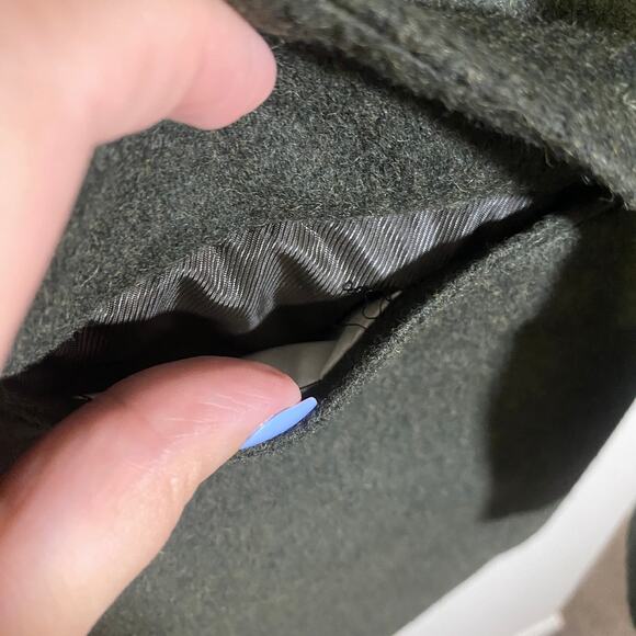 Stanley Blacker Dark Olive Green 100% Camel Hair Sportscoat Jacket SZ XL/42 ** - Picture 13 of 15